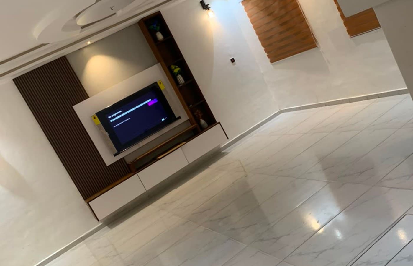 Entertainment Feature Wall